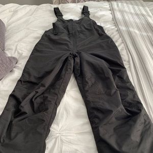 Kids overall style snow pants